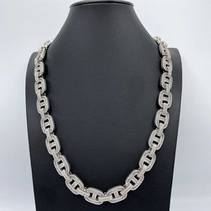 14MM BAGUETTE DESIGN MIAMI CUBAN CHAIN